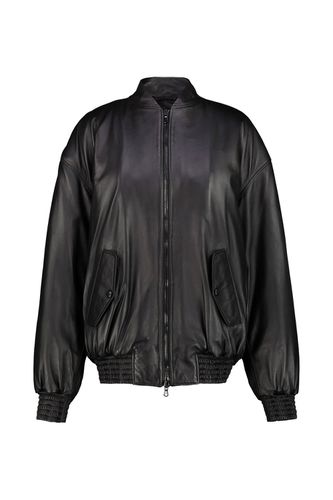 WARDROBE. NYC Leather Bomber Jacket - WARDROBE.NYC - Modalova