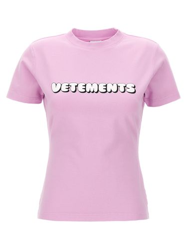 VETEMENTS logo T-shirt - VETEMENTS - Modalova