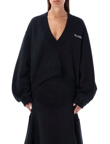 The Attico Deep V-neck Fleece - The Attico - Modalova