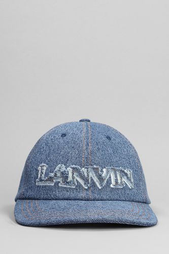 Lanvin Hats In Blue Cotton - Lanvin - Modalova