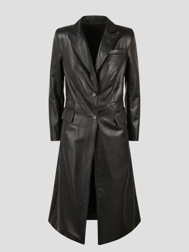 Nappa Leather Long Coat - Salvatore Santoro - Modalova