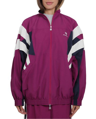 Sporty B Tracksuit Jacket - Balenciaga - Modalova