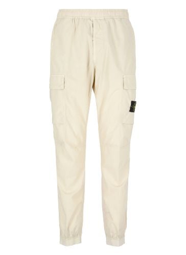 Stone Island Cargo Pants With Logo - Stone Island - Modalova