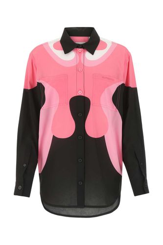 Burberry Printed Crepe Shirt - Burberry - Modalova