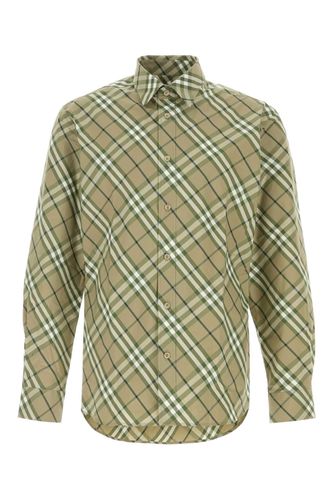 Burberry Embroidered Poplin Shirt - Burberry - Modalova