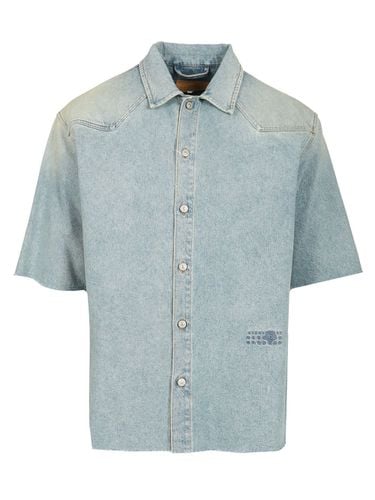 Short Sleeve Denim Shirt - MM6 Maison Margiela - Modalova