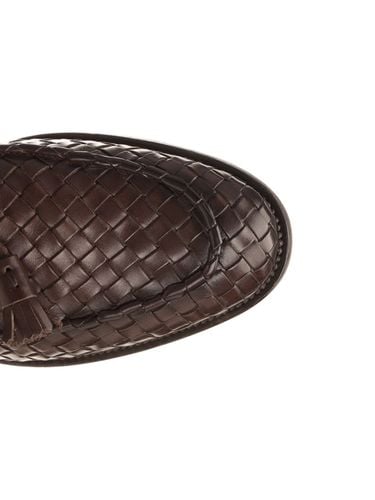 Woven Leather Moccasin - Officine Creative - Modalova