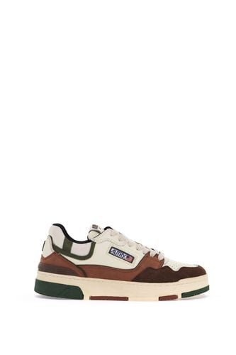 Medalist Leather, Fabric And Suede Sneakers - Autry - Modalova