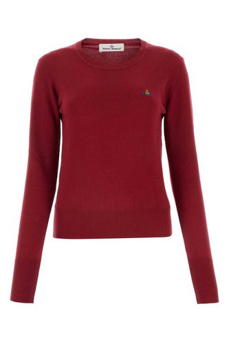 Burgundy Cotton Blend Bea Sweater - Vivienne Westwood - Modalova