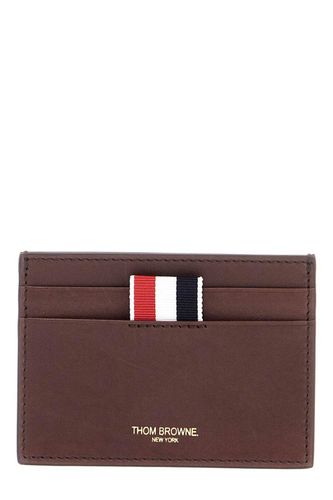 Thom Browne Single Card Holder - Thom Browne - Modalova