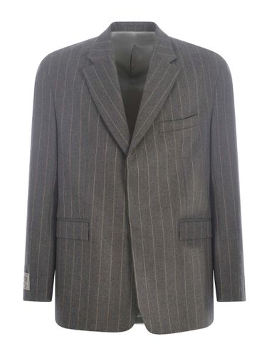 Single-breasted Jacket Family First In Wool Blend - Family First Milano - Modalova