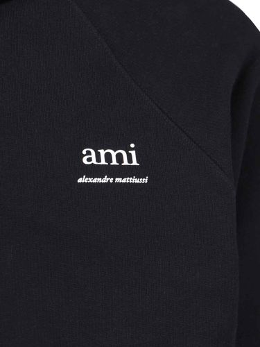 Ami Alexandre Mattiussi Logo Hoodie - Ami Alexandre Mattiussi - Modalova