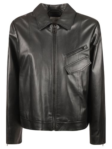 Forte_Forte Classic Zipped Leather Jacket - Forte Forte - Modalova