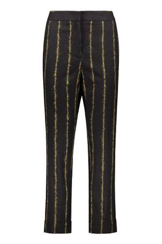 Virgin Wool Trousers - Lorena Antoniazzi - Modalova