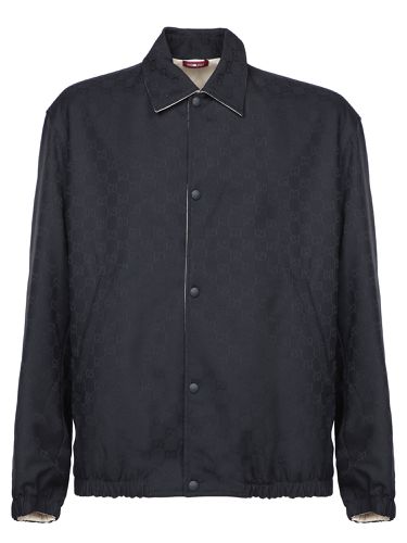 Gucci Black Jacquard Shirt - Gucci - Modalova