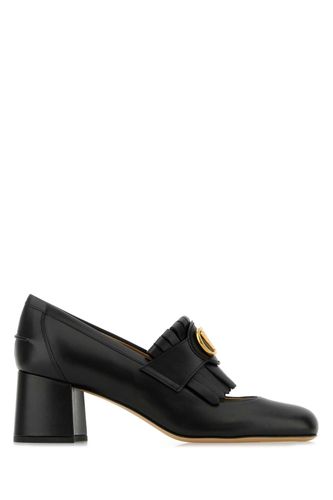 Leather Vlogo Pumps - Valentino Garavani - Modalova