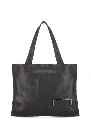 Leather Shoulder Bag - Discord Yohji Yamamoto - Modalova