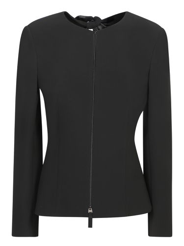 Silk Cady Jacket - Giorgio Armani - Modalova