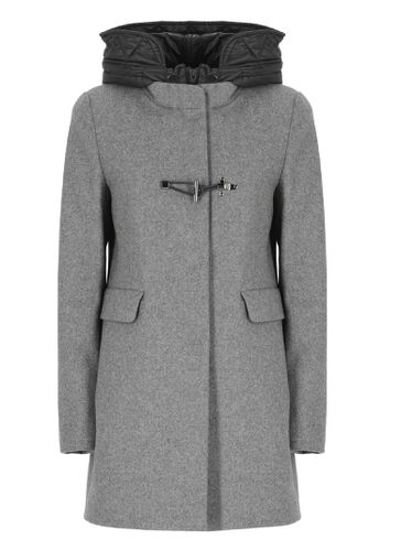 Fay Toggle Coat In Wool Cloth - Fay - Modalova