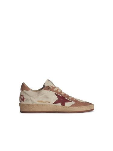 Ball Star Leather Sneakers - Golden Goose - Modalova