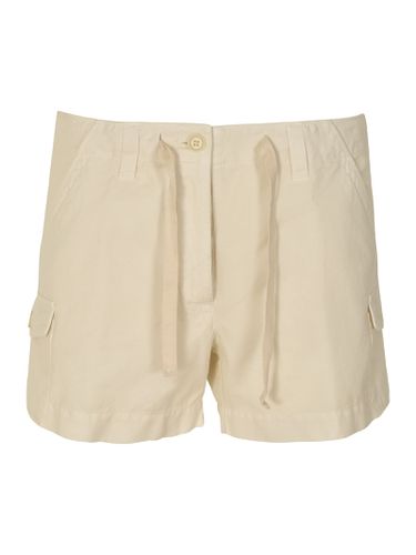 Drawstring Waist Side Pockets Shorts - Aspesi - Modalova