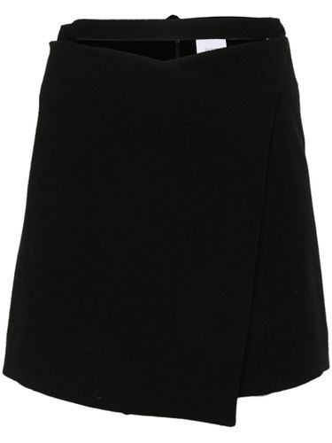 Patou Black Double Wool Crepe Skirt - Patou - Modalova