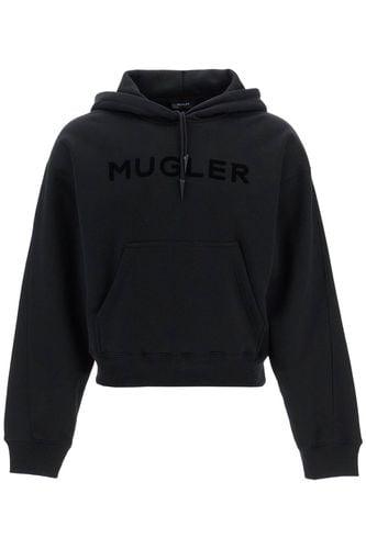 Mugler Fleece Sweatshirt With - Mugler - Modalova