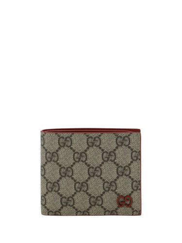 Gucci Gg Detailed Bifold Wallet - Gucci - Modalova