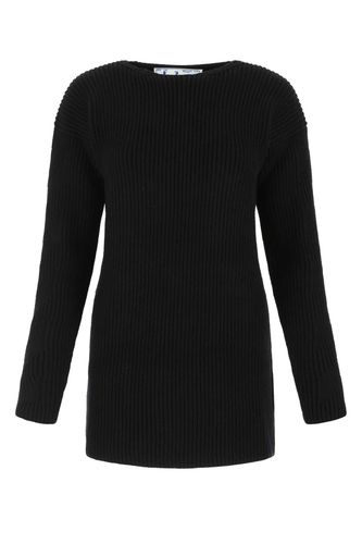 Off-White Black Wool Sweater - Off-White - Modalova