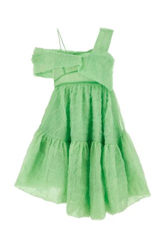 Green Silk Blend Soon Mini Dress - Cecilie Bahnsen - Modalova