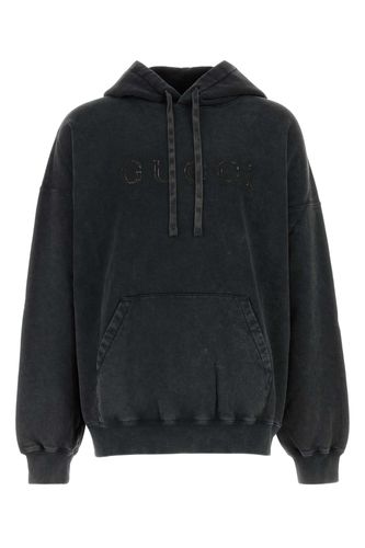 Gucci Charcoal Cotton Sweatshirt - Gucci - Modalova