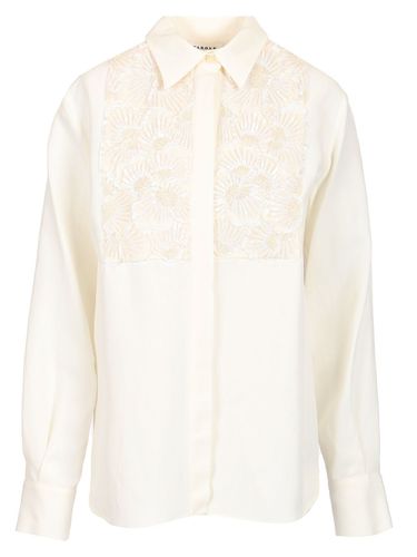 Parosh Shirt With Plastron - Parosh - Modalova