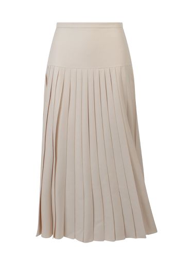 Gucci Pleated Flannel Skirt - Gucci - Modalova