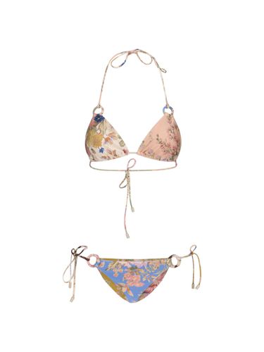 August Spliced Ring Tie Bikini Set - Zimmermann - Modalova