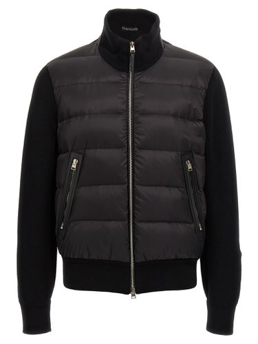 Tom Ford Knit Insert Down Jacket - Tom Ford - Modalova