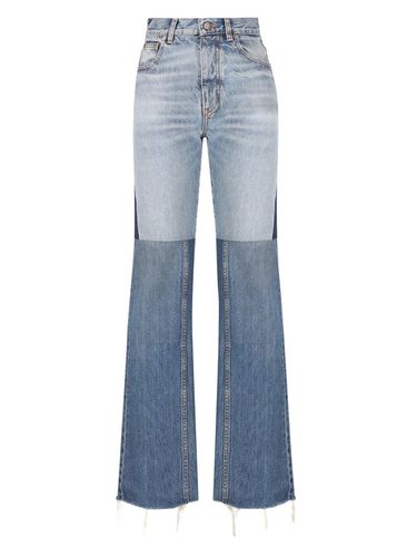 Chloé Patchwork Frayed Edge Jeans - Chloé - Modalova