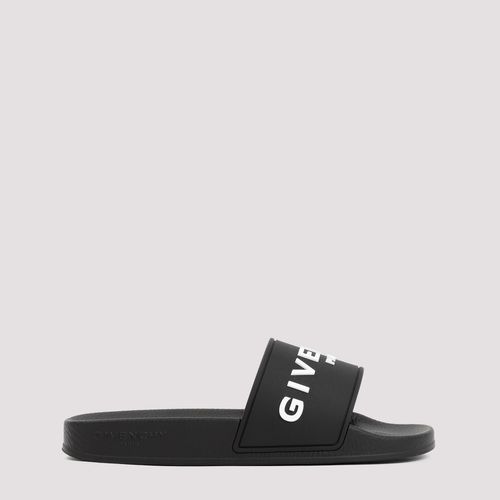 Givenchy Logo Flat Slide Sandals - Givenchy - Modalova