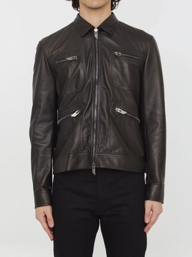 Leather Jacket - Salvatore Santoro - Modalova