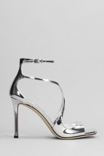 Azia 95 Sandals In Patent Leather - Jimmy Choo - Modalova