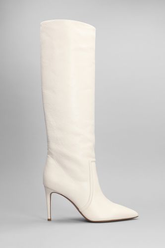 High Heels Boots In Leather - Paris Texas - Modalova
