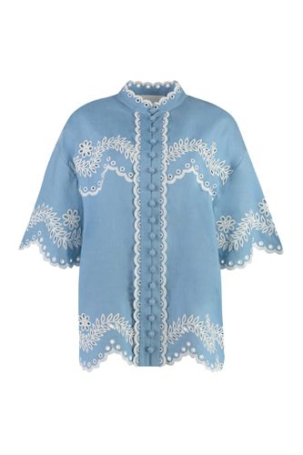 Zimmermann Junie Linen Blouse - Zimmermann - Modalova