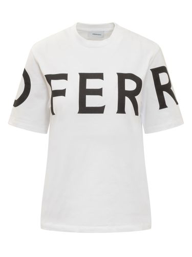 Ferragamo Manifesto T-shirt - Ferragamo - Modalova