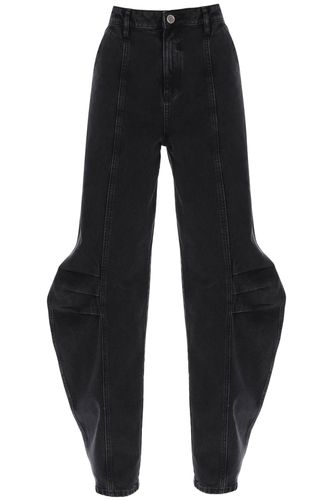 Baggy Jeans With Curved Leg - Rotate by Birger Christensen - Modalova