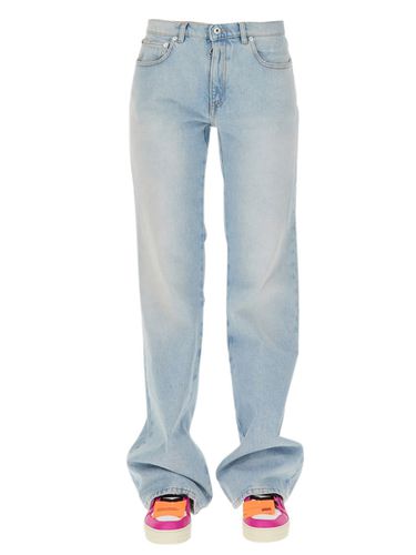 Off-White Beach Baby Baggy Jeans - Off-White - Modalova