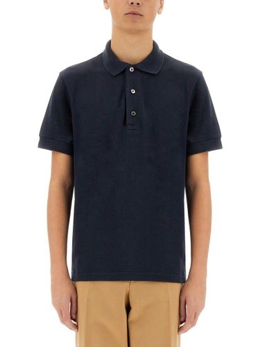 Logo Embroidered Short-sleeved Polo Shirt - Tom Ford - Modalova