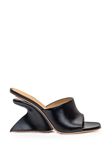 Off-White jug Black Leather Sandals - Off-White - Modalova