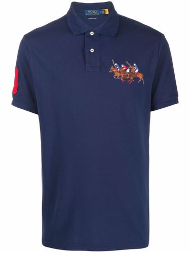 Ralph Lauren Blue Cotton Polo Shirt - Ralph Lauren - Modalova