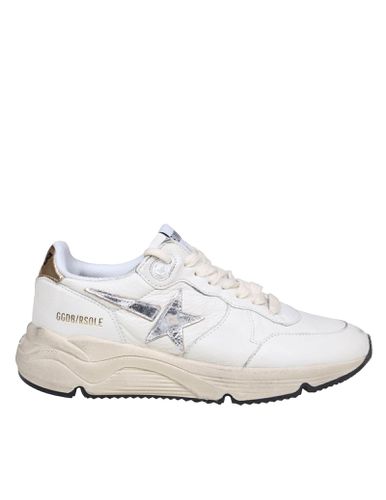 Sneakers Running Sole In White Leather - Golden Goose - Modalova