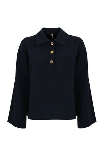 Milano Stitch Blouse With Buttons - Liviana Conti - Modalova