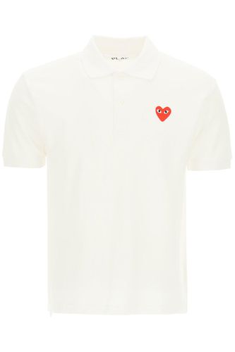 Heart Logo Polo Shirt - Comme des Garçons Play - Modalova